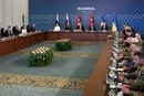 Українська та російська делегація під час другої зустрічі у Стамбулі 2 червня