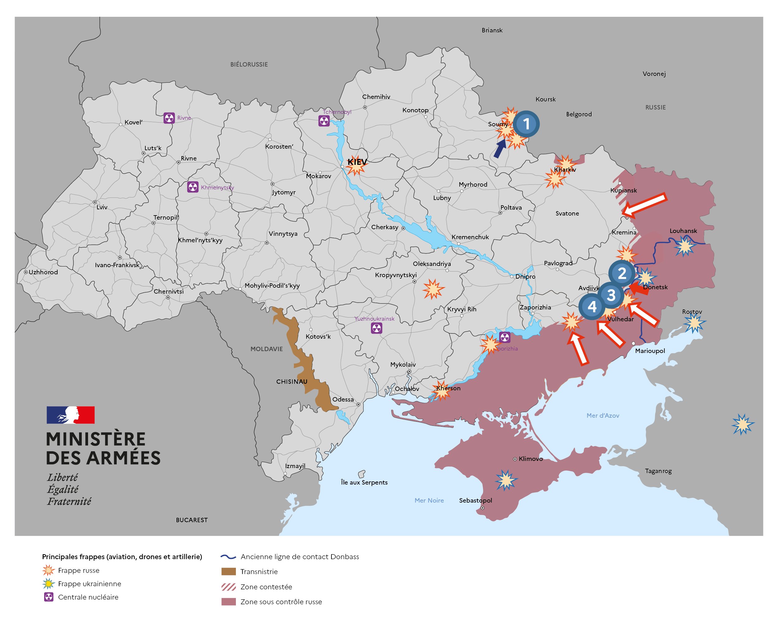 Як зазначає французьке оборонне відомство, наступ Збройних сил України у Курській області «має певний початковий успіх»