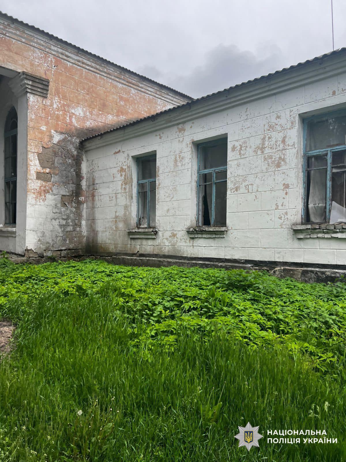 Внаслідок падіння уламків у Білоцерківському районі пошкоджено кілька будівель